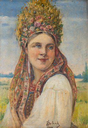 Żelechowski Kasper (1863 – 1942), Krakowianka. Panna młoda, lata 30. XX w.