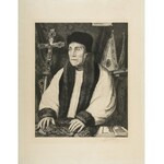 Jasiński Feliks Stanisław (1862 – 1901), Portret arcybiskupa Canterbury Williama Warhama wg. Hansa Holbeina Młodszego, 1887
