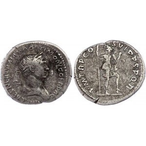 Roman Empire Denarius 114 - 117 AD