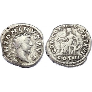 Roman Empire Denarius 161 - 180 AD