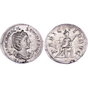 Roman Empire AR Antoninian 244 - 246 AD Otacilia Severa