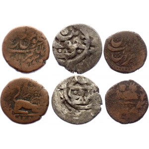 Iran Lot of 3 Coins 19th Century