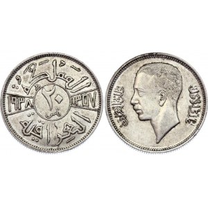 Iraq 20 Fils 1938 AH 1357