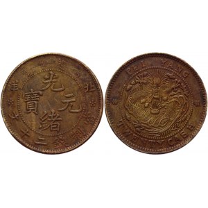 China Chihli 20 Cash 1906