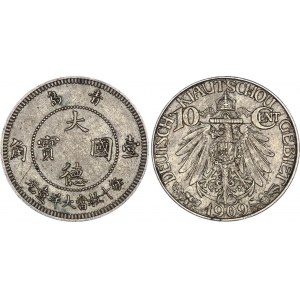 China Kiau Chau 10 Cents 1909