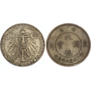 China Kiau Chau 10 Cents 1909