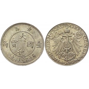 China Kiau Chau 10 Cents 1909 German Occupation