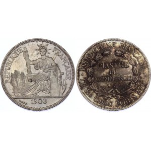 Indochina 1 Piastre 1903 A