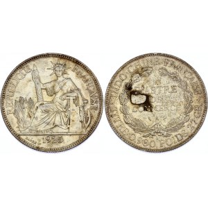 Indochina 1 Piastre 1925 A