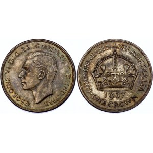 Australia 1 Crown 1937