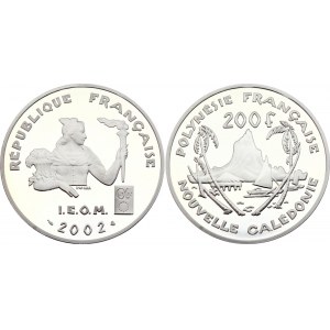 French Polynesia 250 Francs 2002 Rare