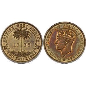 British West Africa 2 Shillings 1938