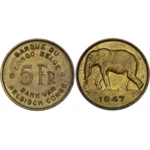 Congo 5 Francs 1947