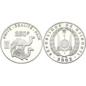 Djibouti 250 Francs 2002 Rare