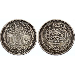 Egypt 10 Piastres 1917