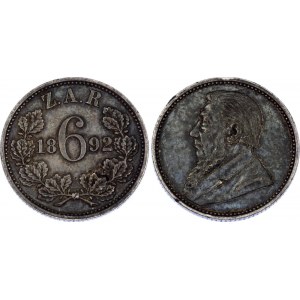 South Africa 6 Pence 1892