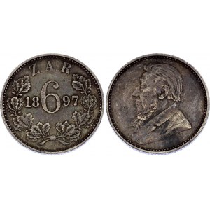 South Africa 6 Pence 1897