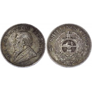 South Africa 2-1/2 Shillings 1895