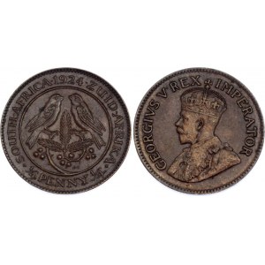 South Africa 1/4 Penny 1924