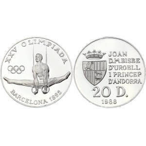 Andorra 20 Diners 1988