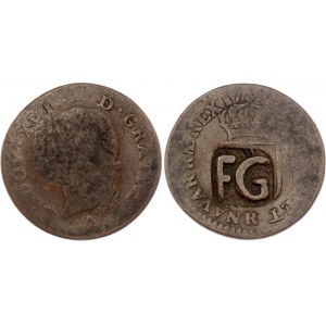 France 1 Sol 1790 R With Countermark FG