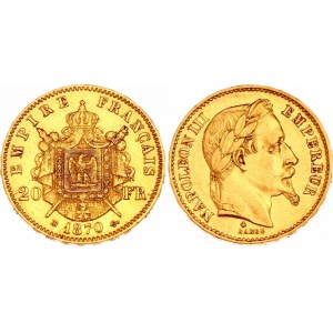 France 20 Francs 1870 BB