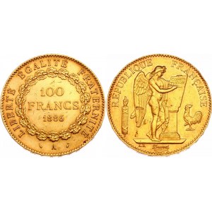 France 100 Francs 1886 A