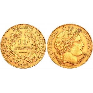 France 10 Francs 1896 A Key Date