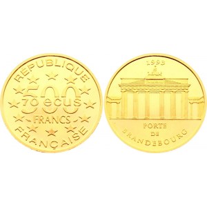 France 500 Francs / 70 Ecus 1993