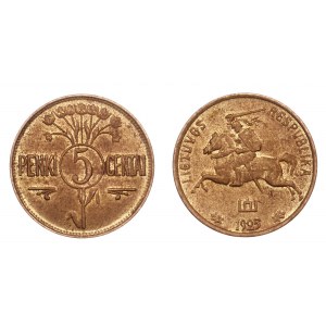 Lithuania 5 Centai 1925