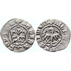 Poland 1/2 Groschen / Półgrosz 1446 - 1492 (ND) Casimir IV Jagiellon