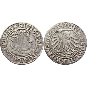 Poland Grosz 1534 Sigismund I the Old