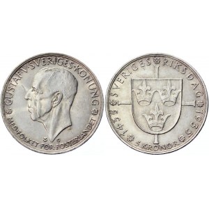 Sweden 5 Kronor 1935 G