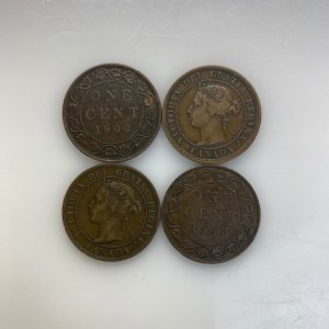 Canada 4 x 1 Cent 1888 - 1901