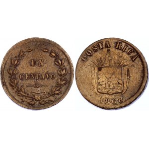 Costa Rica 1 Centavo 1868