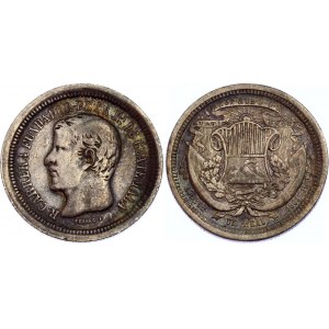 Guatemala 1 Real 1868 R