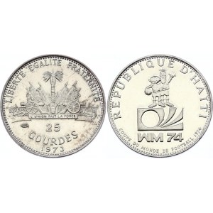 Haiti 25 Gourdes 1973