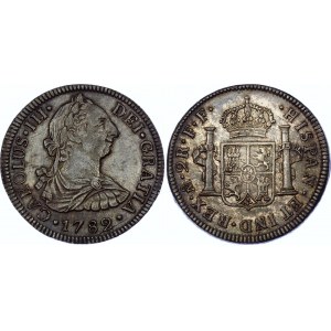 Mexico 2 Reales 1782 FF