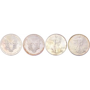 United States 2 x 1 Dollars 1993 - 1994