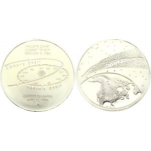 United States Commemorative Medal Comet Halley 1986