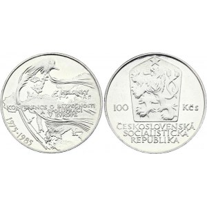 Czechoslovakia 100 Korun 1985 Proof