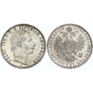 Austria 1 Florin 1859 A