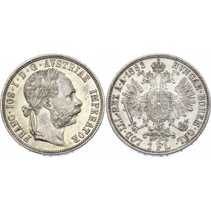 Austria 1 Florin 1883