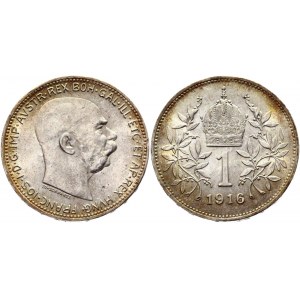 Austria 1 Corona 1916