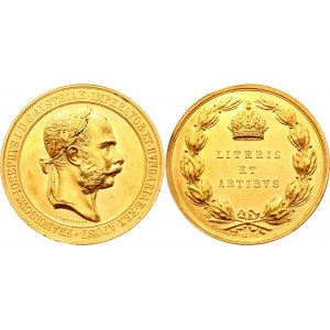 Austria - Hungary Gold Medal of Civil Merit 1848 - 1916 (ND)