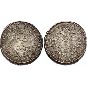 German States Regensburg - Reichsstadt Taler 1647