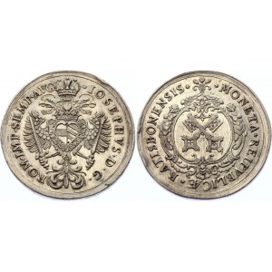 German States Regensburg - Reichsstadt 2 Taler 1705-1711