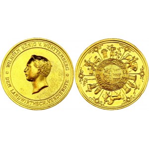 German States Württemberg Medal For Agricultural Merits 1816 - 1864 (ND)