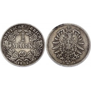 Germany - Empire 1 Mark 1882 H Key Date