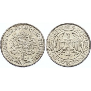 Germany - Weimar Republic 5 Reichsmark 1928 G